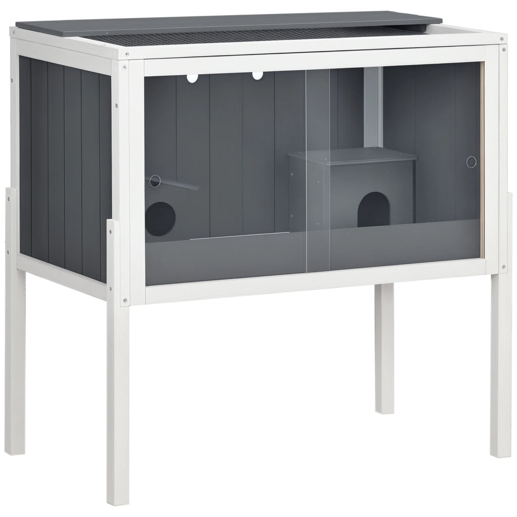 Gabbia per Criceti ¨C Minimal ¨C Grigio+Bianco