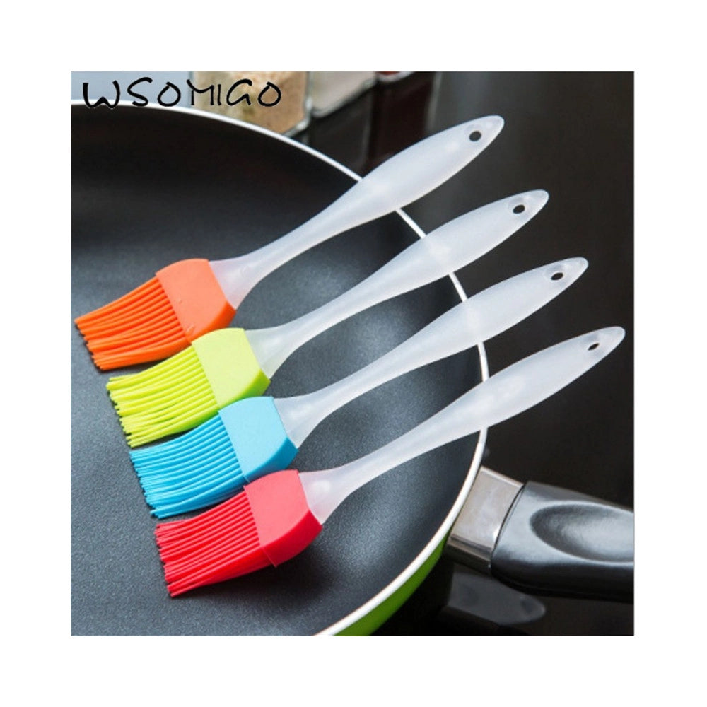 Trade Shop - Pennello Da Cucina In Setole Di Silicone Per Pasticceria Dolci Torta Cake -