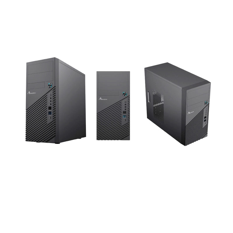 Case mid-tower no psu bk atx/microatx 2*usb2 2*usb2 1*typec - 200-00070