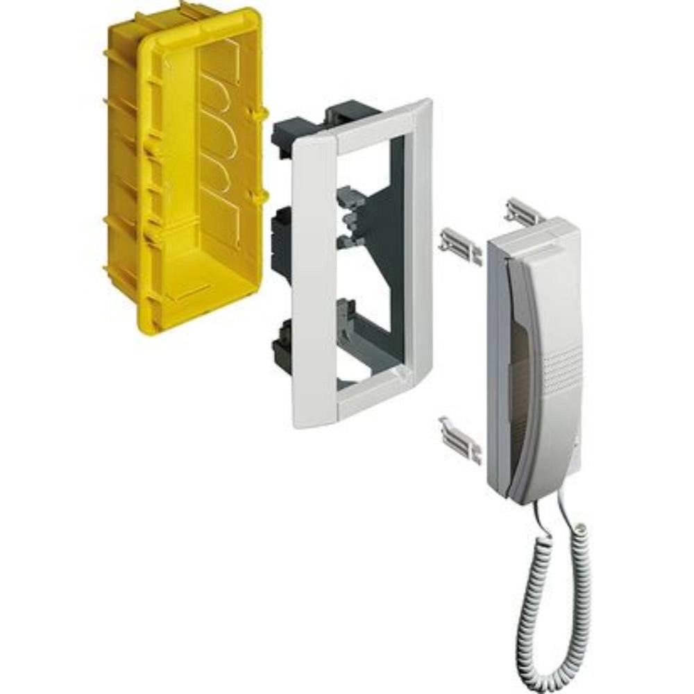 Kit cornici finitura bianca bticino 16102lt per livinglight e matix