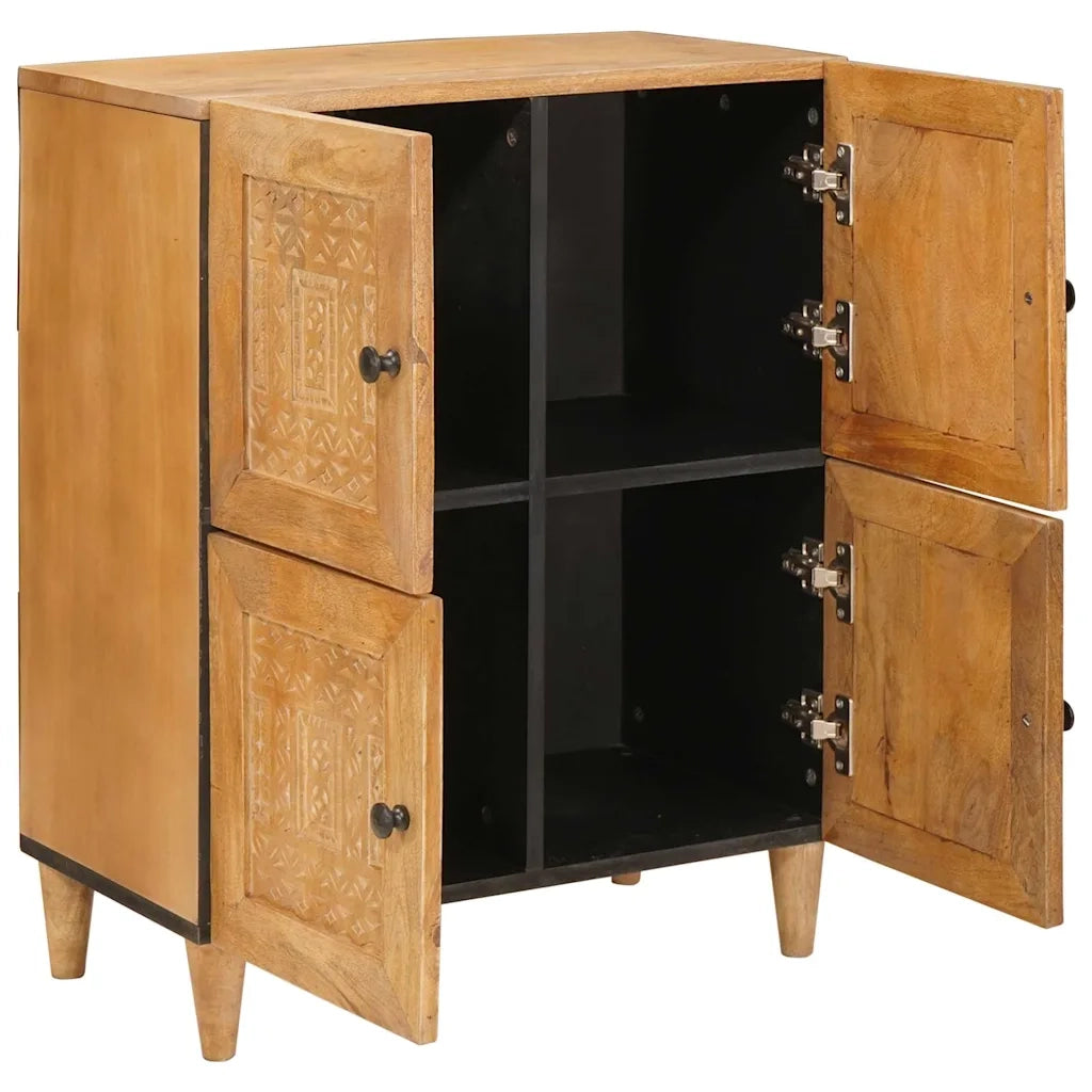 Credenza | Madia | Buffet da pranzo | Armadio da pranzo 60 x 33 x 75 cm Legno di mango massello