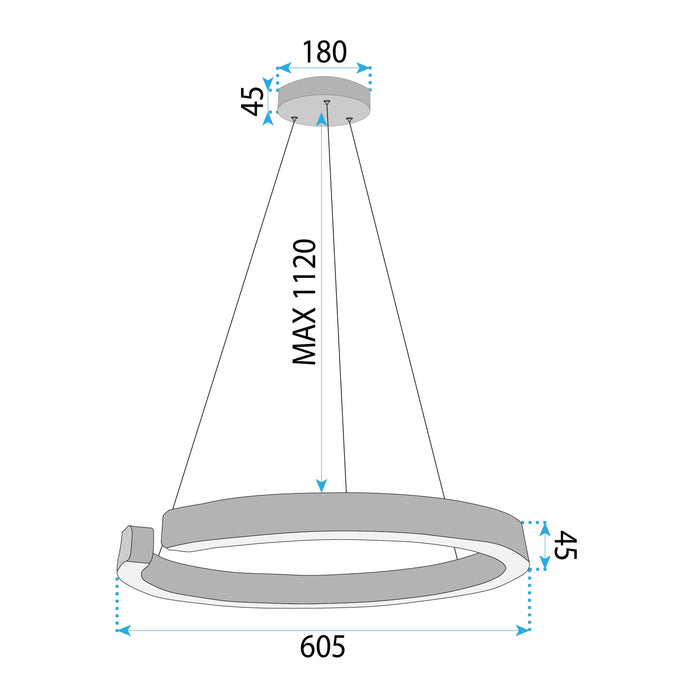 Lampada Led Lhj053-cp1 C Brush Gold