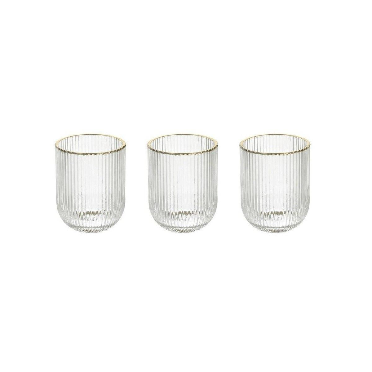 Set 3 Bicchieri Cc260 Glass