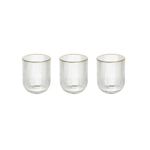 Set 3 Bicchieri Cc260 Glass