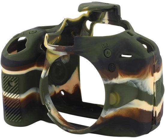 Supporto schokassorbente per fotocamera - Antiscivolo in silicone - Adatto per Nikon D3100/D3200 - Dimensioni: 14 x 10 x 7 cm - Sicurezza - Maniglia comoda - Custodia per fotocamera