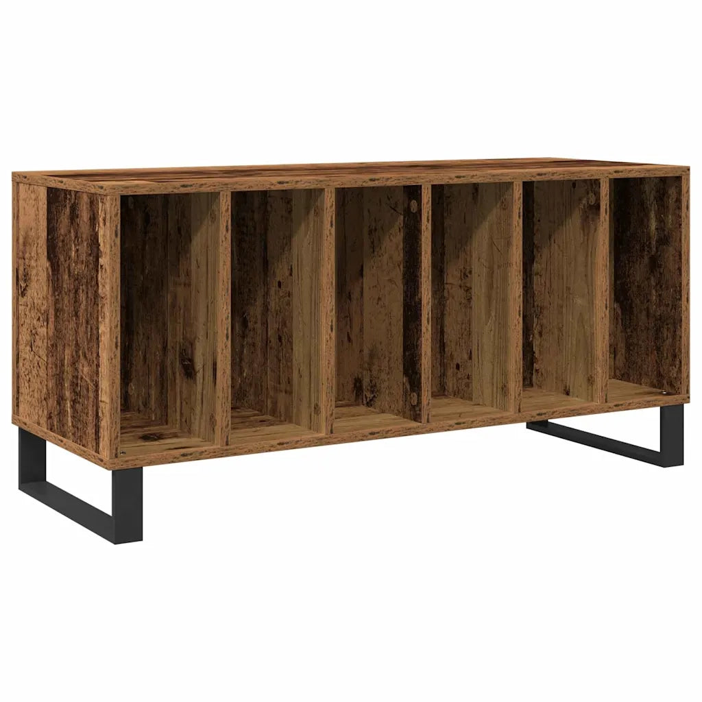 Mobile porta vinili Legno vecchio 100 x 38 x 48 cm CFW4602403