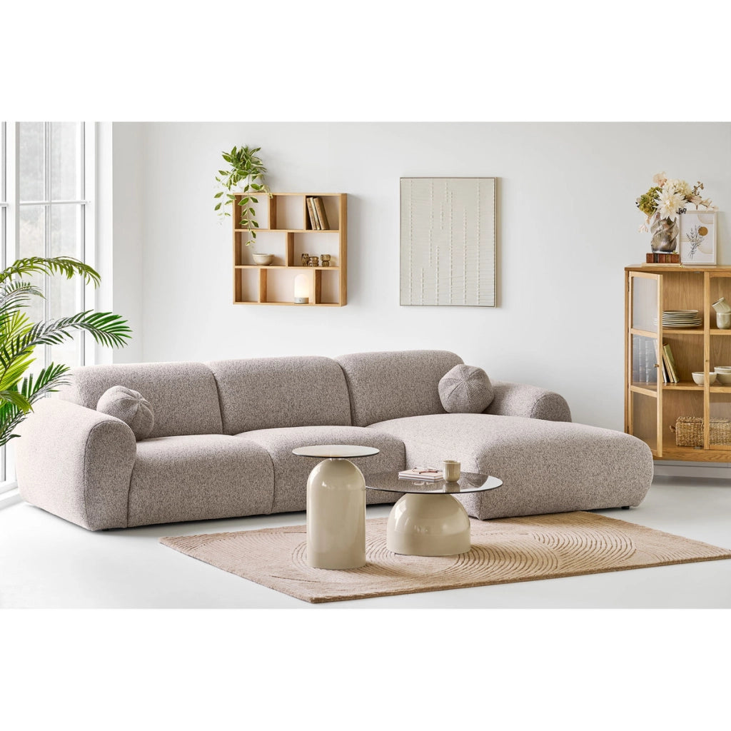 Tappeto Rettangolare Pune, Marrone, Lana, 160x230x0,5 cm