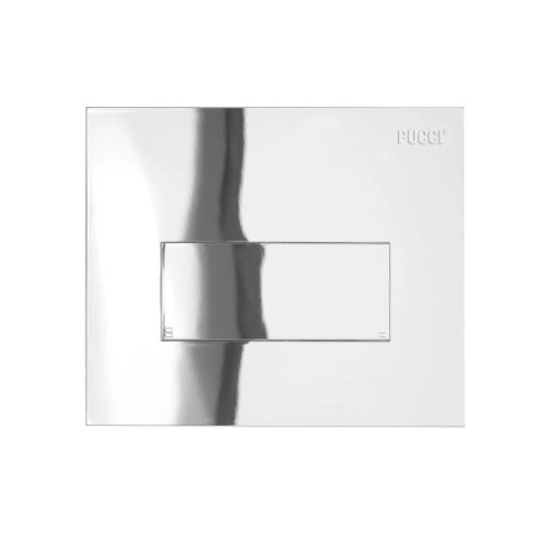 PLACCA DI COMANDO SARA LINEA MONO TASTO  CROMATA     PUCCI