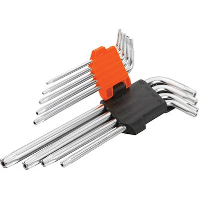 CHIAVI TORX TAMPER LUNGHE 207809 WOKIN - T10/50 CF=PZ 9- 2 confezioni