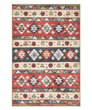 Tappeto arredo casa ANATOLIA KILIM 03 cm.115x175 riproduzione disegno persiano classico in stile vintage. Tappeto lavabile e antiscivolo per ingresso, soggiorno, camera da letto.
