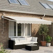 Tettuccio Elettrico Retrattile Grigio chiaro e bianco 3425634
