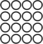 Set di Gomme Aromatiche Nitrile - 20 pezzi - Diametro esterno 11 mm - Diametro interno 8 mm - Kit di guarnizioni - Flessibile e Resistente