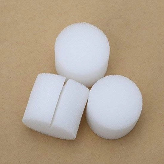 Sistema di coltivazione idroponica a spugna - Coltivazione orticola - Crescita rapida delle piante - 32mm - Coltivazione senza terra - Adatto per uso indoor e outdoor - Bianco
