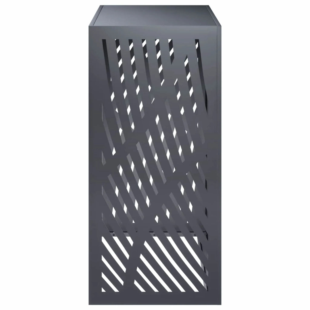Copertura per condizionatore d'aria Antracite 110 x 50 x 105 cm 8014117