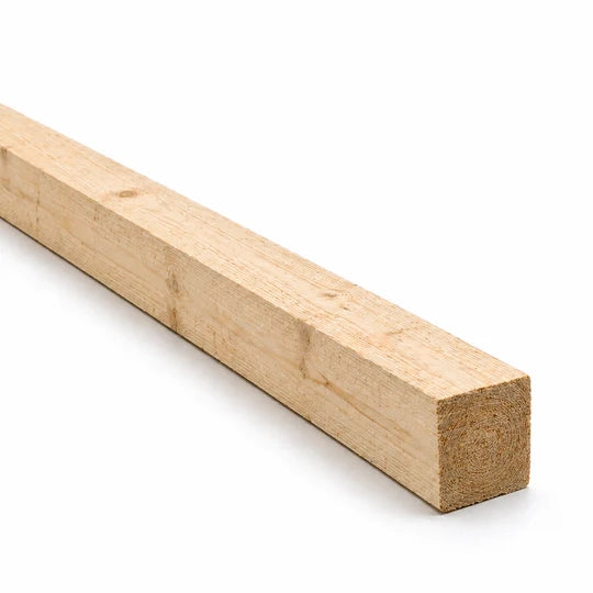 Morali abete carpenteria grezzi   98 x 98 x 2000 mm 4 pz.