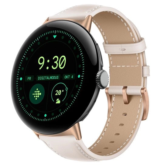 Cinturino compatibile con Google Pixel Watch 3 45 mm, cinturino in PU con chiusura regolabile, cinturino sostitutivo morbido compatibile con Google Pixel Watch 3 45 mm