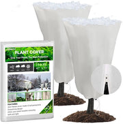 Vestimenti per piante invernali, 2 pezzi 120 x 180cm telo di protezione per giardino, copertura invernale, protezione per piante, copertura per piante, protezione per palme e piante da appartamento, copertura per esterno.
