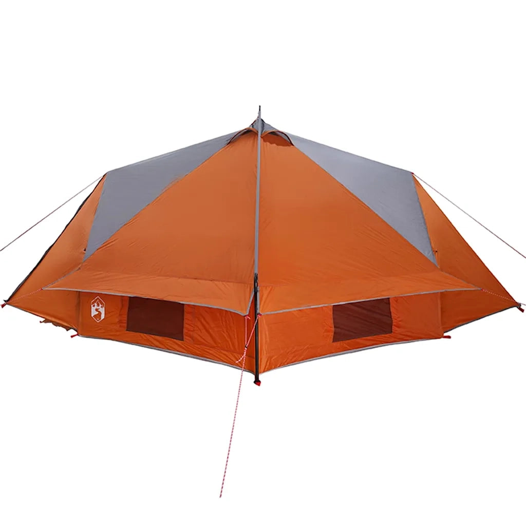 Tenda Teepee per 6 Persone 6 persona Grigio e arancione 42004073