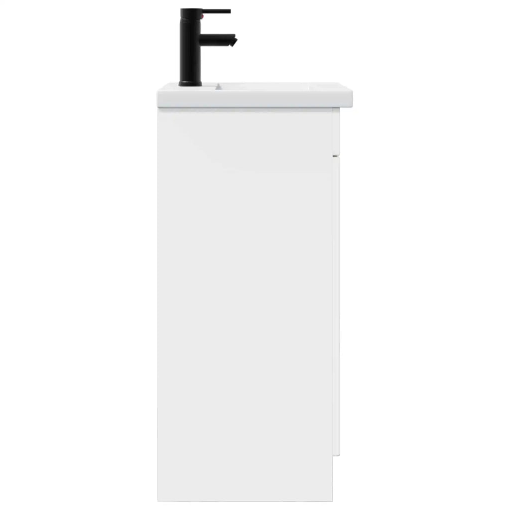 Mobile da bagno con lavabo Bianco Lucido 42 x 40 x 84,5 cm