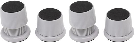 Altezza Adattabile a 4 Parti - Antiscivolo - Resistente ai Sfregamenti - Materiale ABS Duraturo - Altezza Rialzata - Solida Capacità di Sostegno - Rialzatori di Mobili