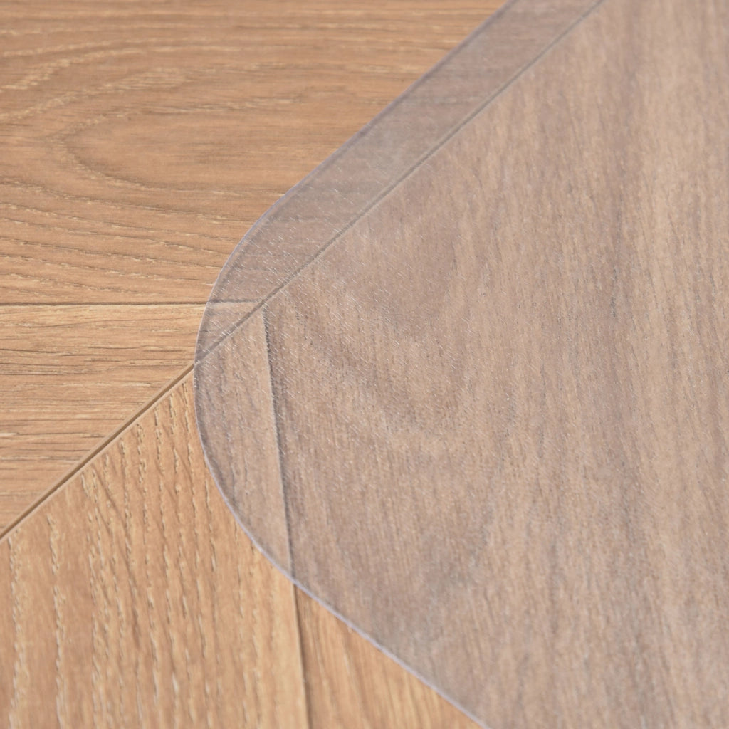 Tappetino per Sedia Ufficio Salvapavimento 90x120 cm in Plastica Trasparente
