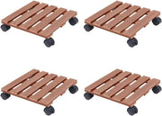 Carrioli per piante 4 pezzi 30x30x75 cm trolley per piante portapianta sostegni per piante carrello per piante supporti per piante 

Nota: HKC è stato rimosso