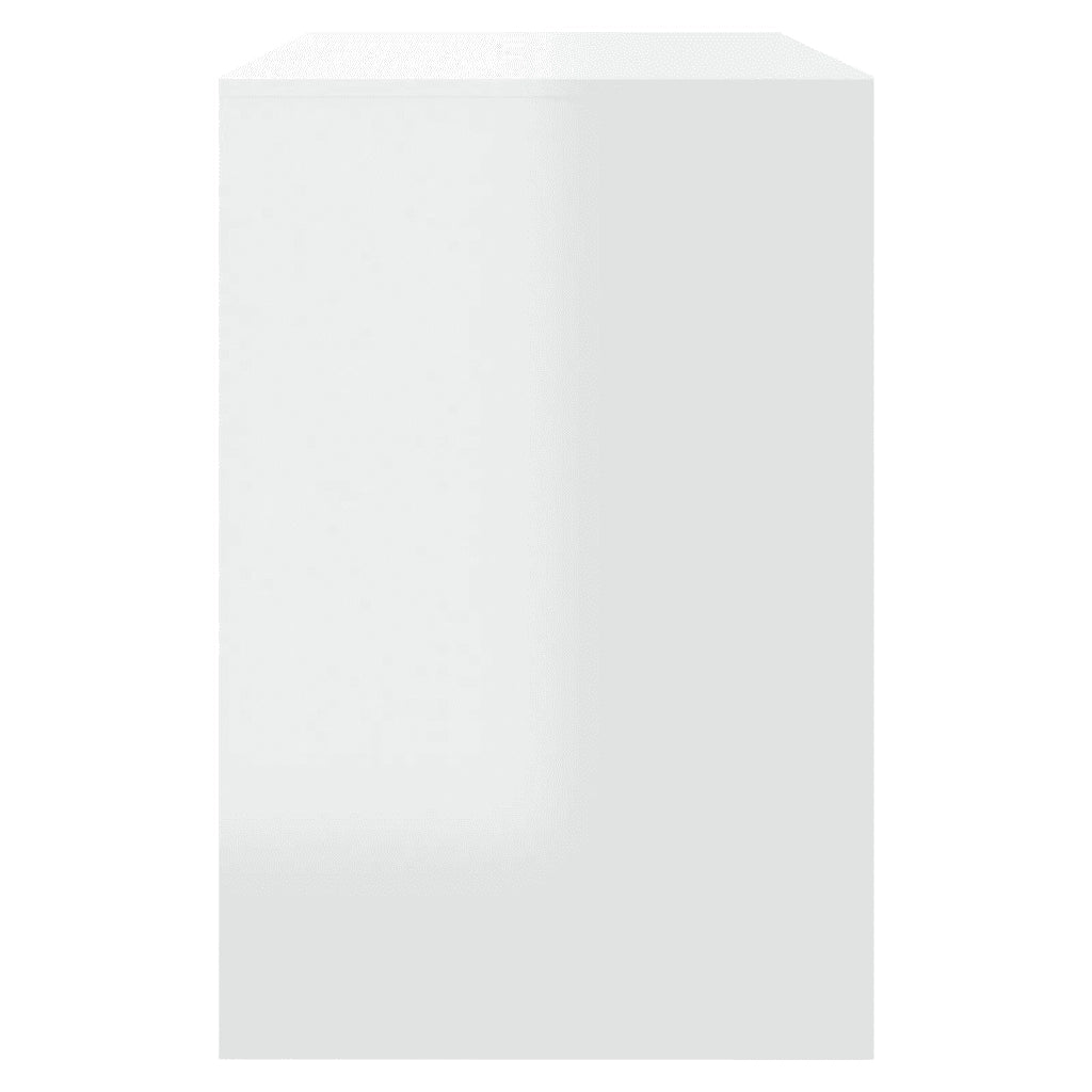 Set da Pranzo 3 Pz Bianco Lucido in Truciolato 809482