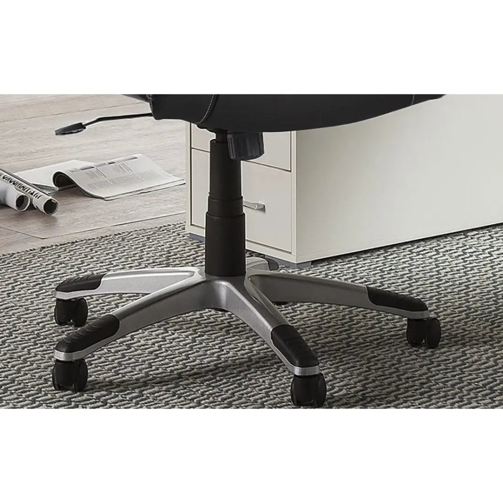 Sedia da ufficio LIDA – PU Nero – Comfort ed eleganza per il tuo spazio lavorativo