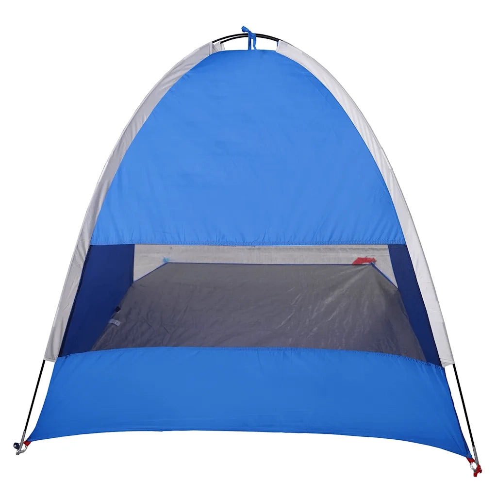 Tenda da Spiaggia 3 Persone Azzurra Impermeabile 4009455