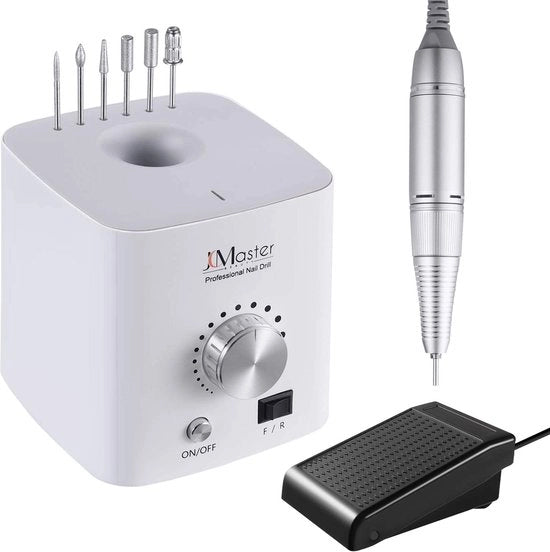 Verricciatore elettrico per unghie - senza unghie - manicure - pedicure - anche per unghie in gel - cura per unghie perfetta