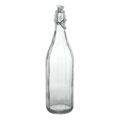 MILLY BOTTIGLIA 1 LT IN VETRO CON TAPPO A CHIUSURA ERMETICA CERVE VINTAGE