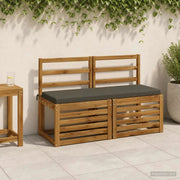 Cuscino per panchina SOEST 100% Poliestere Antracite 948808