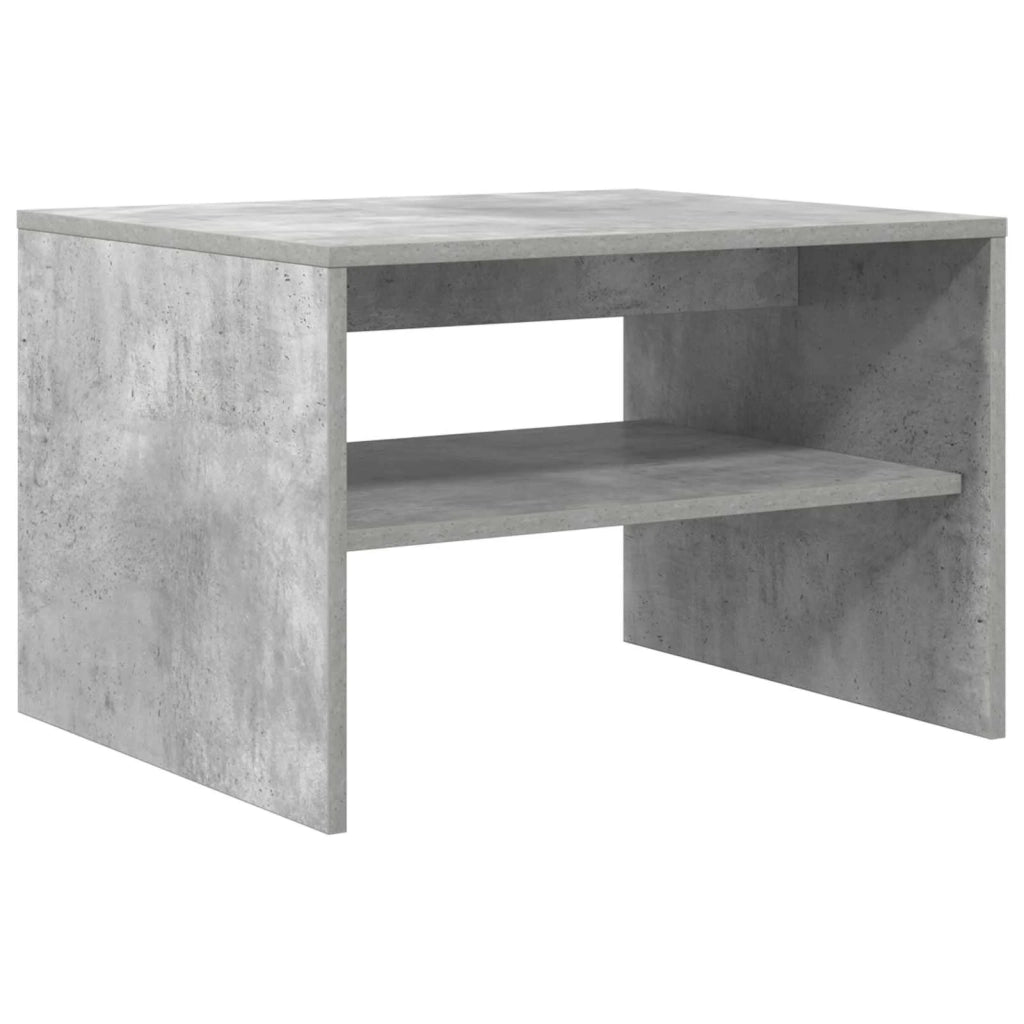 Tavolino da salotto Grigio cemento 60 x 50 x 40 cm 8000271
