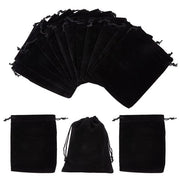 Borse di Pelle 30 Pack - 15x12cm - Corda per Porta - Riciclabile - Adatta per Regali - Borse di Stoccaggio