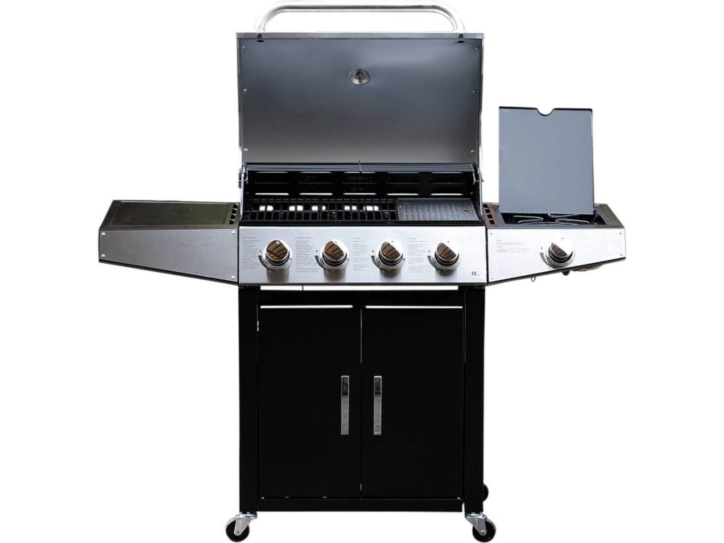 Barbecue a gas "Party 5" - 5 Piastre di cui 1 laterale - 15.2 kW