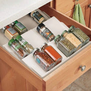 Organizzatore di carico per spezie - per cucina, bagno e ufficio - per spezie e aromi - estensibile/3 livelli - crema