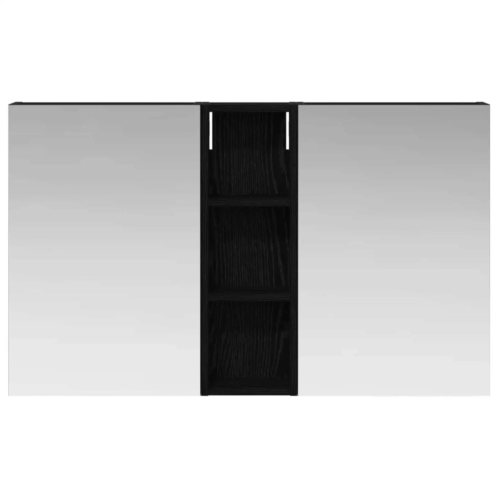 Set di Armadi da Bagno | Armadio da bagno con porta 3 pz 100 x 10,5 x 60,5 cm