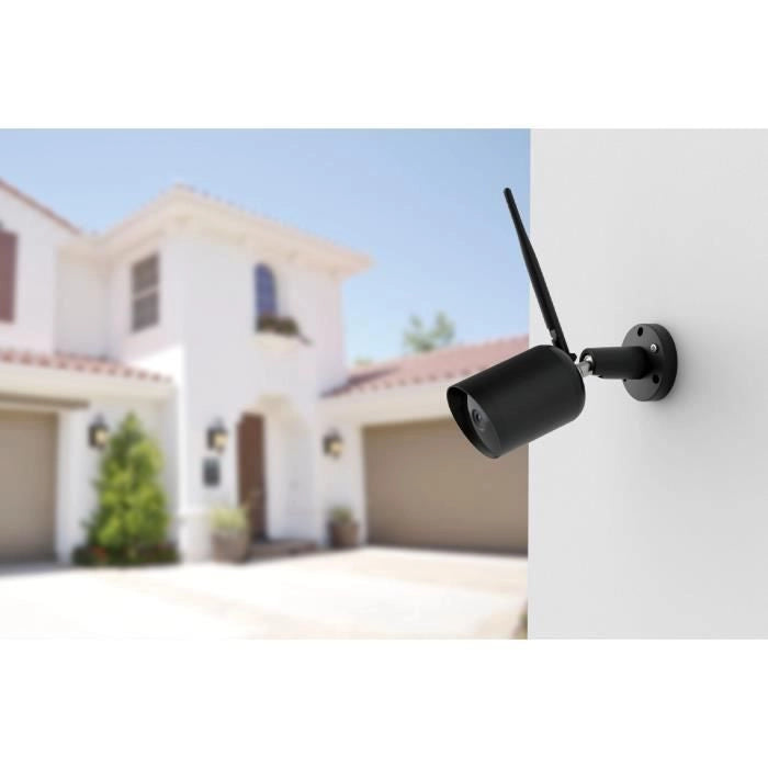 Telecamera WiFi - LINK2HOME - Interno/Esterno - 1080P HD, visione notturna, rilevamento del movimento