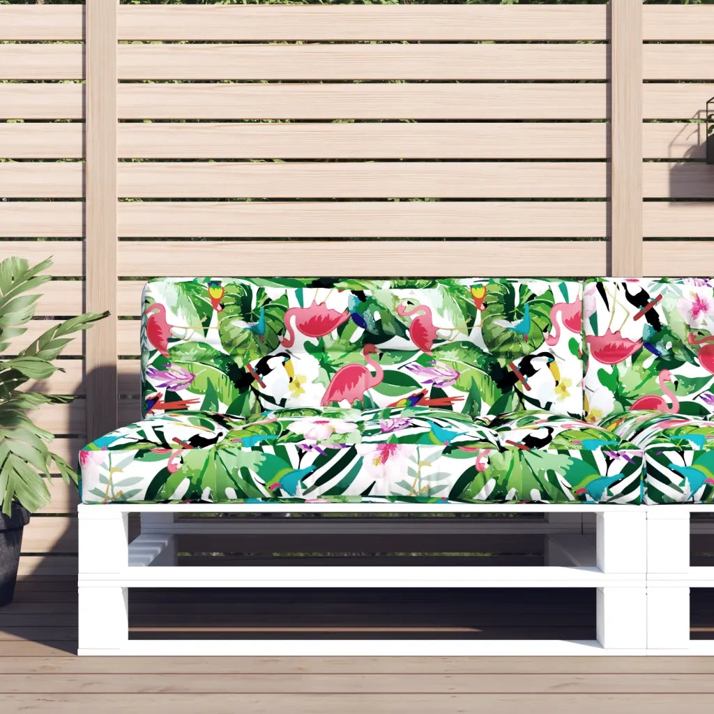 Cuscino per Pallet Multicolore 120x40x12 cm Tessuto 360640