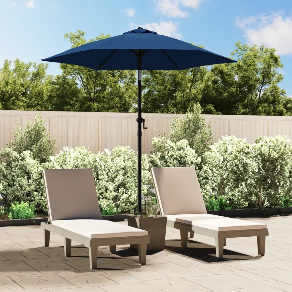 Ombrellone Blu 200x224 cm in Alluminio 47211