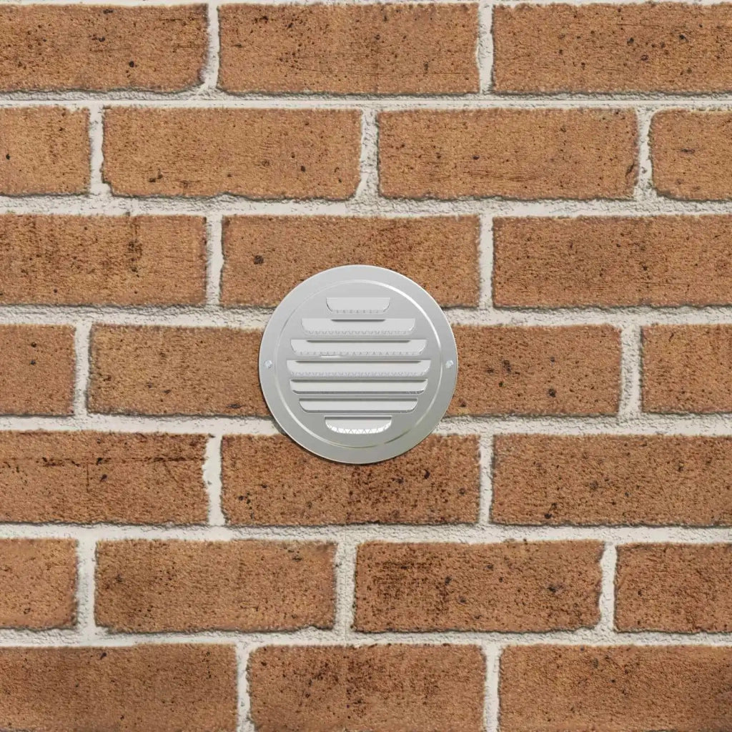 Coperture per ventilazione d'aria 4 pz Argento 80 mm CFW4020369