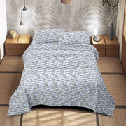 Completo Letto Matrimoniale No Stiro Set Lenzuola In Morbida Microfibra Anallergica Lenzuolo Sotto Con Angoli Elastici Fino 30 Cm, Lenzuolo Teso Sopra 2 Federe Prodotto Italiano  Fisher
