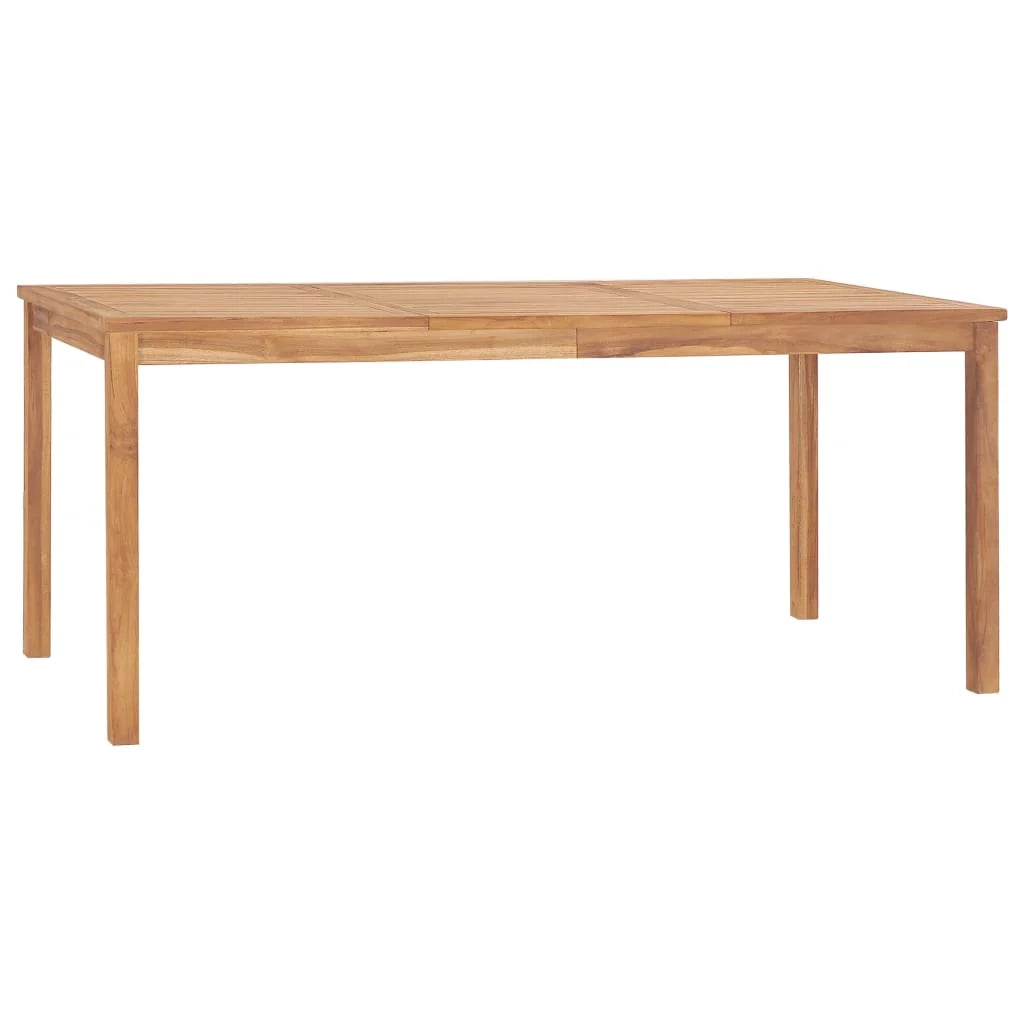 Set da pranzo da giardino 5 pezzi mobili da esterno legno massello di teak 02_0013764