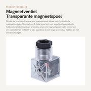 Ventilatore Magnetico 5 Unità - Impermeabile - Improrogabile - Formato Mini - Alta Affidabilità - DC 24V 10A - Valvola Idraulica