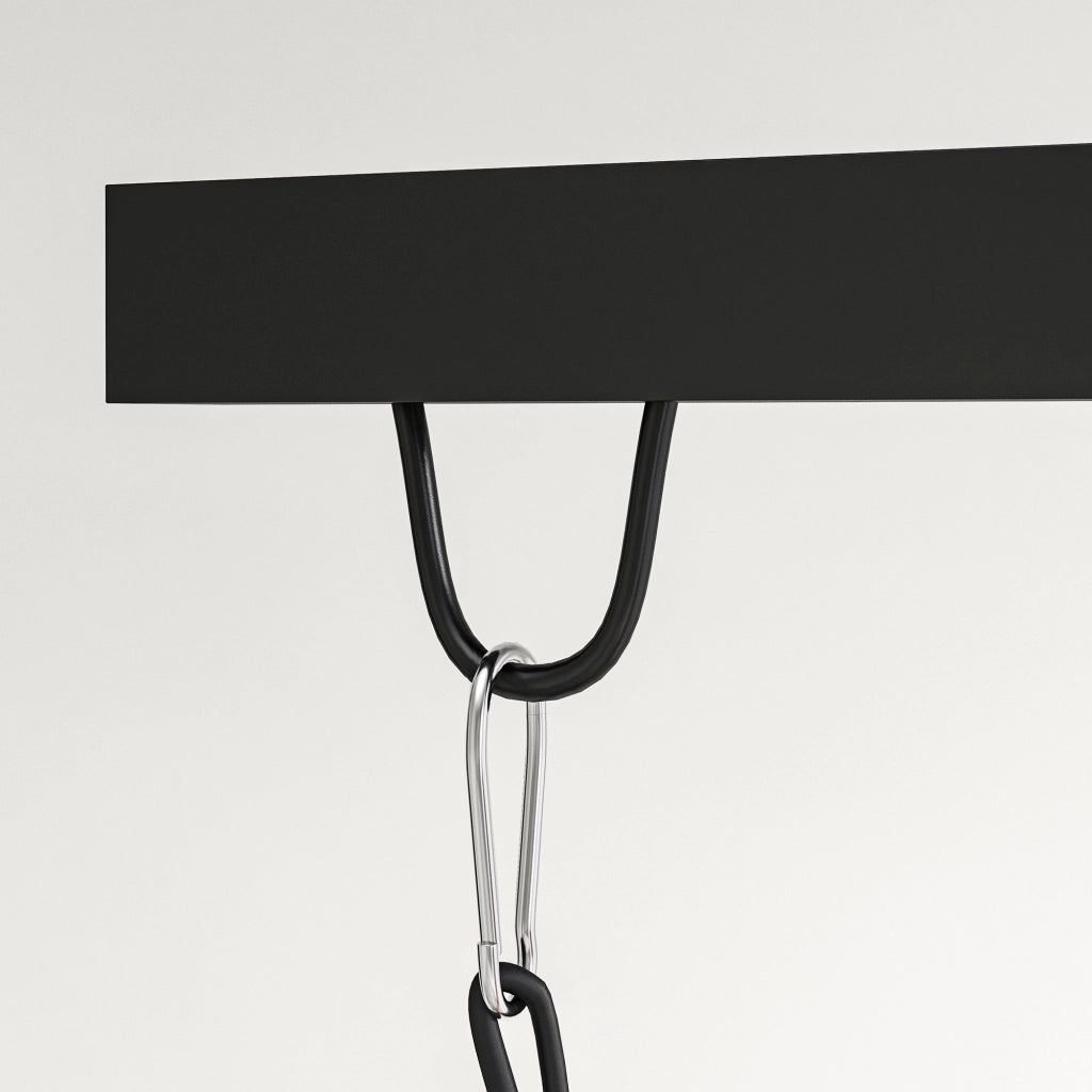 Appendiabiti per speedball ¨C zephmum ¨C nero, metallo, 160x145x175-220 cm