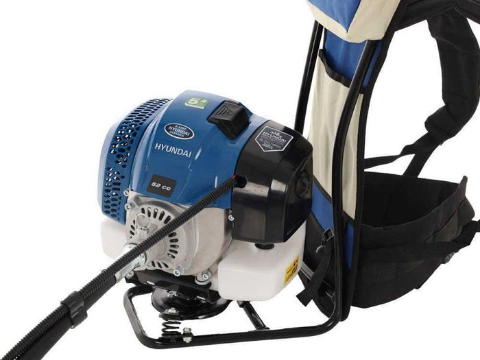 Decespugliatore a spalla Hyundai 35290 con motore a scoppio 52cc 3HP