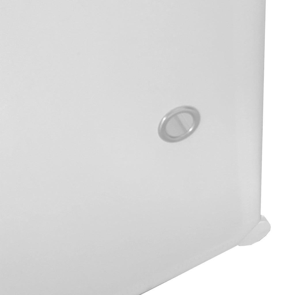 Cubo personalizzabile Guardaroba Boxed Basic Nyana Home 6 Cubes/Doors Organizzazione domestica Appendiabiti Scarpiera 110x75x47cm Bianco
