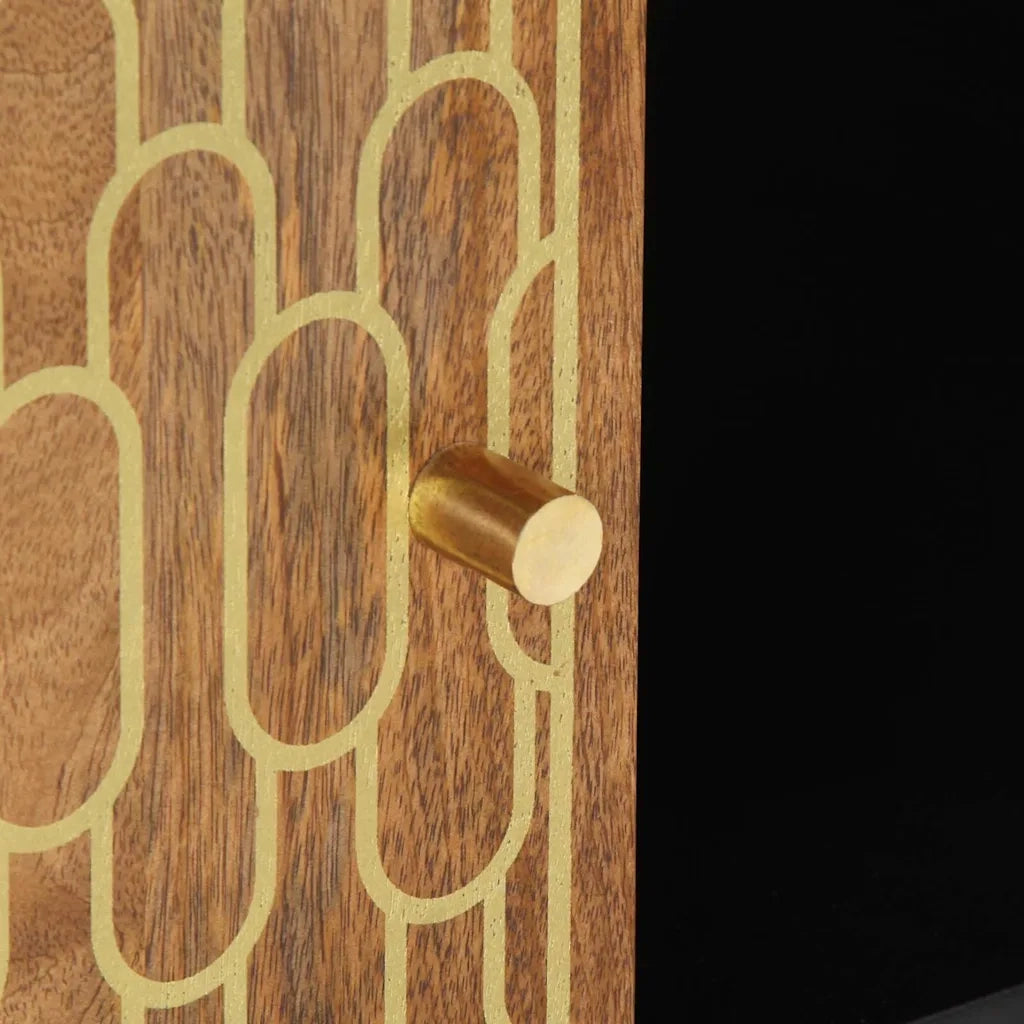 Tavolino da salotto | Tavolino da caff¨¨ | Tavolino da Soggiorno 100x54x40 cm in Legno Massello di Mango