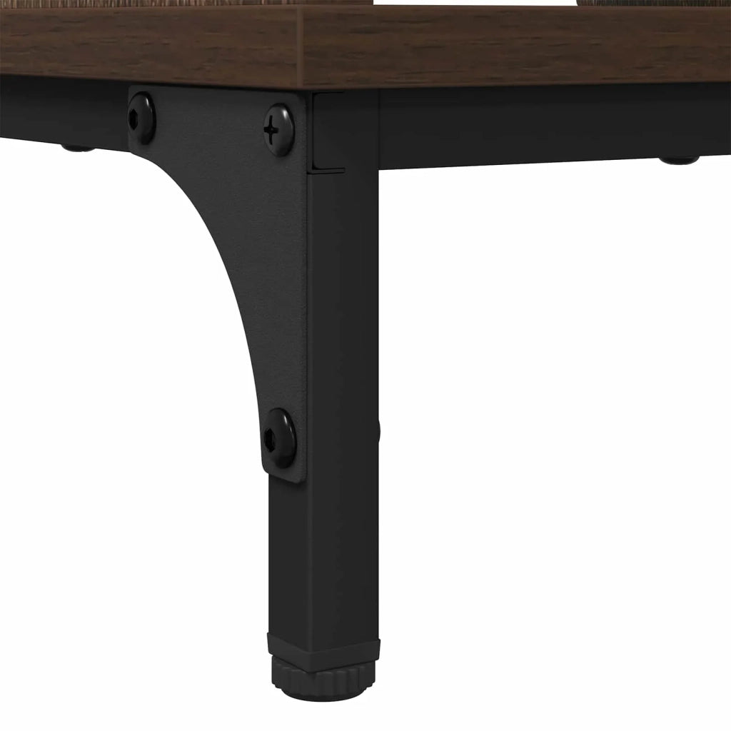 Tavolino da salotto con cassetto Rovere Marrone 90 x 49 x 46 cm 883451