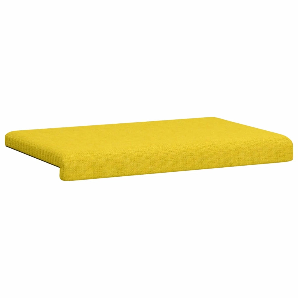 Cuscino per panchina Tessuto Giallo Chiaro Profondità 35 cm 42043171